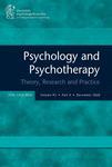 Psychology and Psychotherapy: Theory, Research and Practice(或:PSYCHOLOGY AND PSYCHOTHERAPY-THEORY RESEARCH AND PRACTICE)《心理学与心理治疗:理论研究与实践》