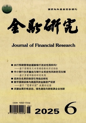 金融研究（不收版面费审稿费）