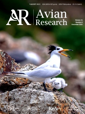 鸟类学研究（英文）（Avian Research）（原：中国鸟类（英文版））（OA期刊）