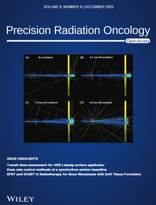 精准放射肿瘤学（英文）（Precision Radiation Oncology）（国际刊号）（OA期刊）