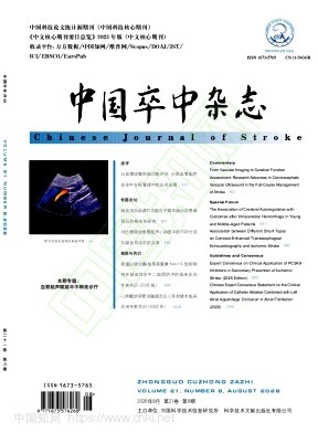 中国卒中杂志